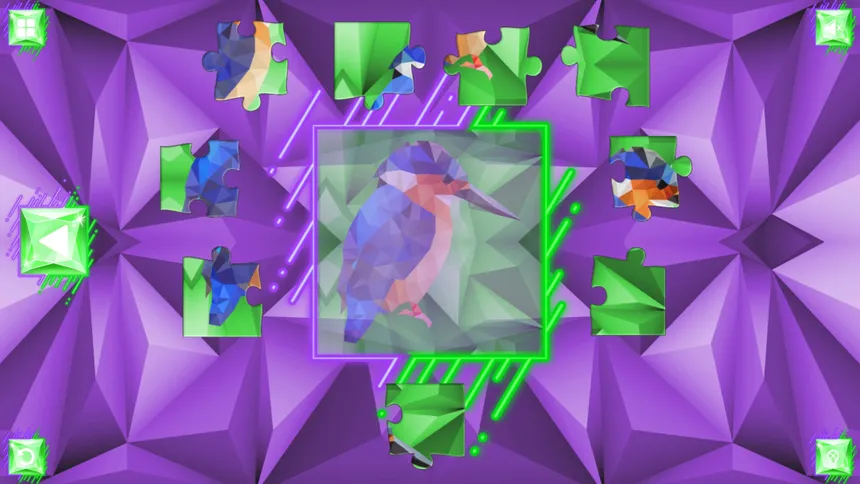 Скриншот 2 к игре Poly Jigsaw: Birds