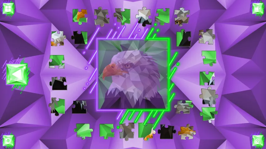Скриншот 5 к игре Poly Jigsaw: Birds