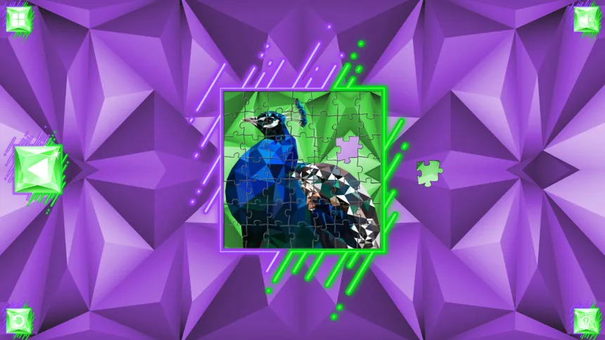 Скриншот 8 к игре Poly Jigsaw: Birds