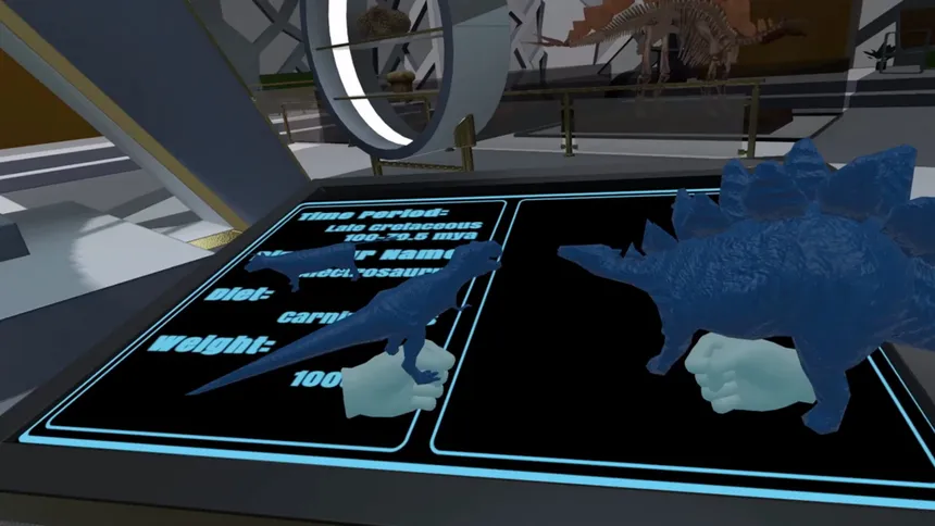 Скриншот 1 к игре DinoPlanet VR