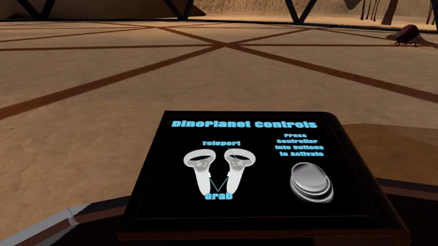 Скриншот 4 к игре DinoPlanet VR