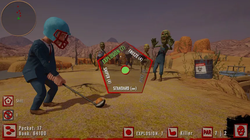 Скриншот 7 к игре Golf VS Zombies