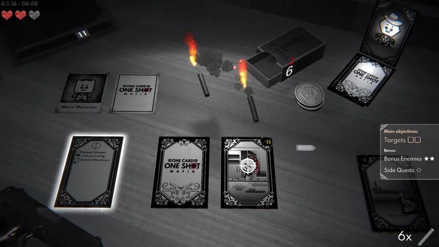 Скриншот 2 к игре One Card One Shot - Mafia