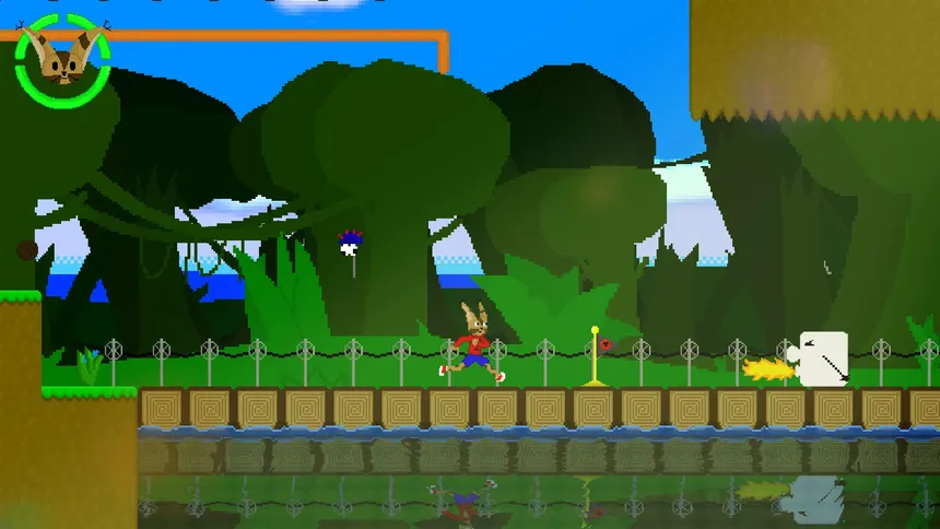 Скриншот 1 к игре Linxy VS The Nature Taker-er