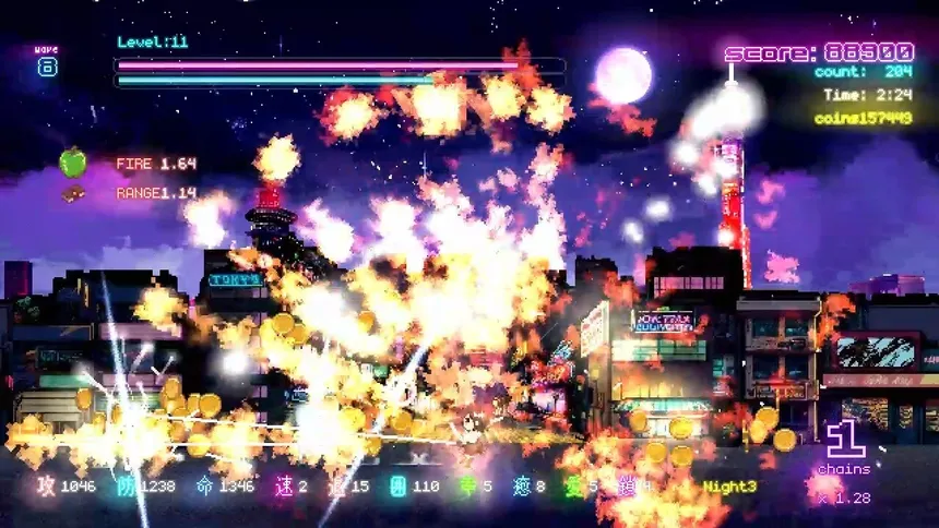 Скриншот 1 к игре Tokyo Waning Moon