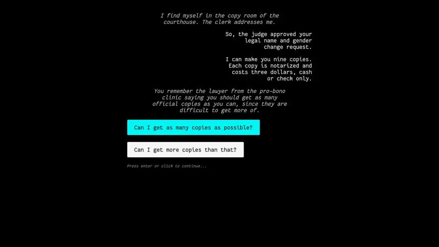 Скриншот 4 к игре Gender Dysphoria