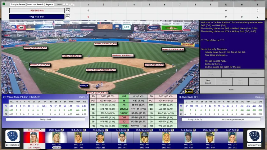 Скриншот 1 к игре Digital Diamond Baseball V11