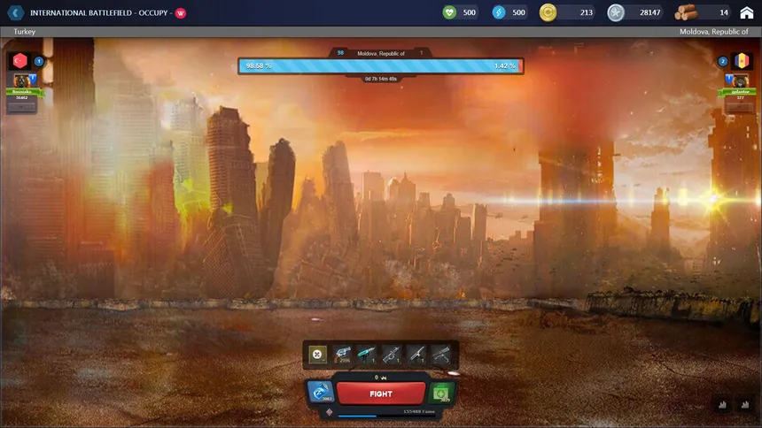 Скриншот 6 к игре Planet Fights