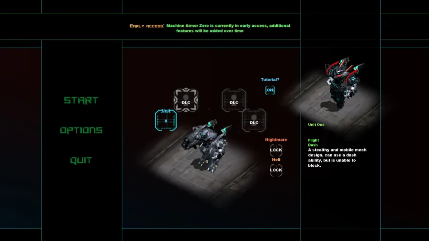 Скриншот 1 к игре Machine Armor Zero