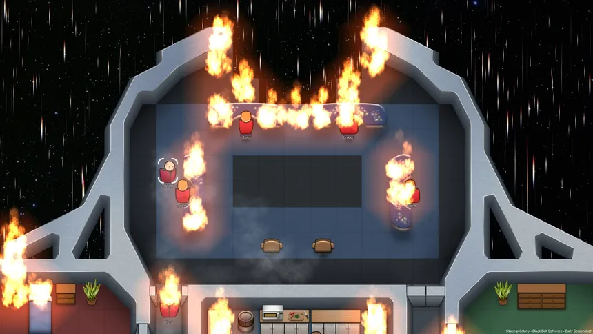Скриншот 2 к игре Starship Colony