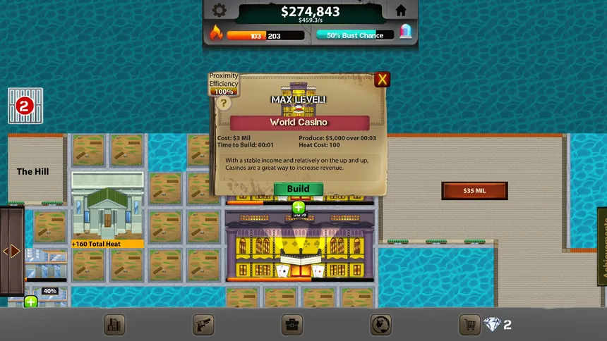 Скриншот 5 к игре Mafia Clicker: City Builder