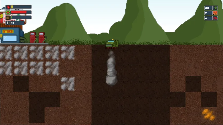 Скриншот 4 к игре mine shaft