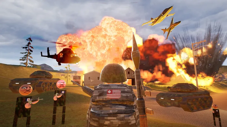 Скриншот 1 к игре Aw Heck, WAR!
