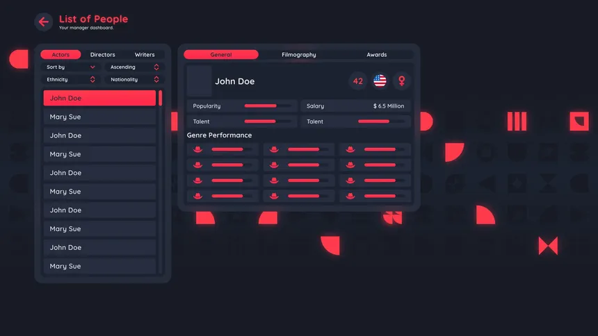 Скриншот 4 к игре Film Studio Manager