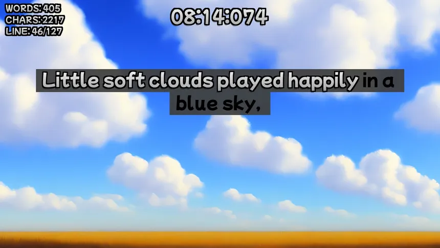 Скриншот 4 к игре Winnie-the-Pooh's book writing speedrunner