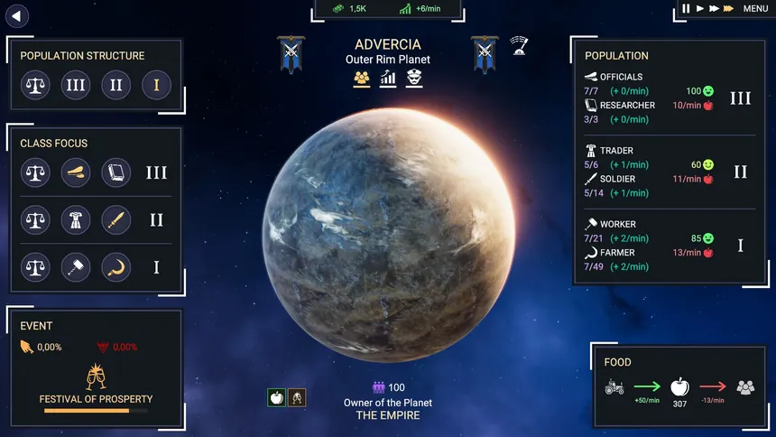 Скриншот 1 к игре Astronomics Rise of a new Empire