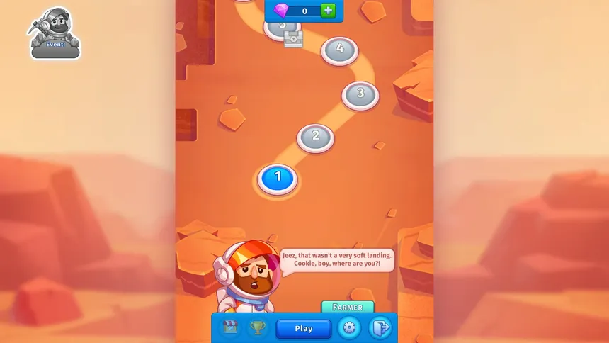 Скриншот 4 к игре Idle Mars -  Colony Simulator and Farming Tycoon