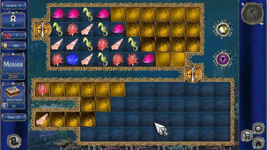 Скриншот 2 к игре Jewel Match Aquascapes Collector's Edition