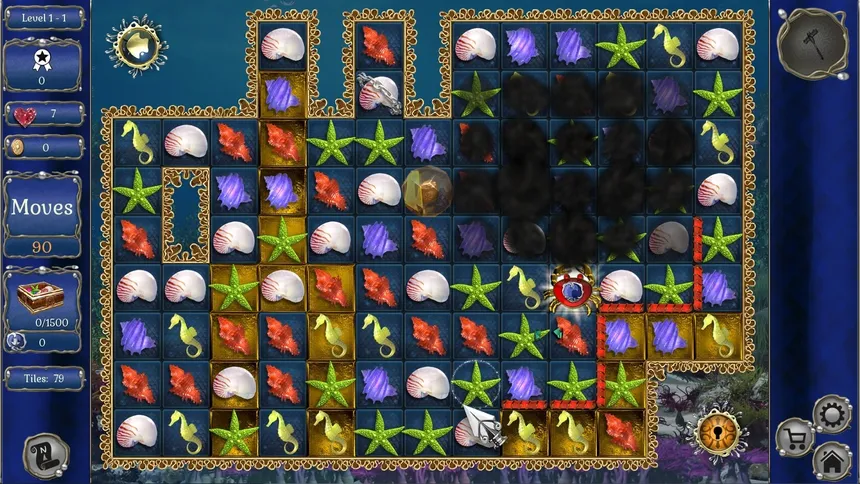 Скриншот 4 к игре Jewel Match Aquascapes Collector's Edition