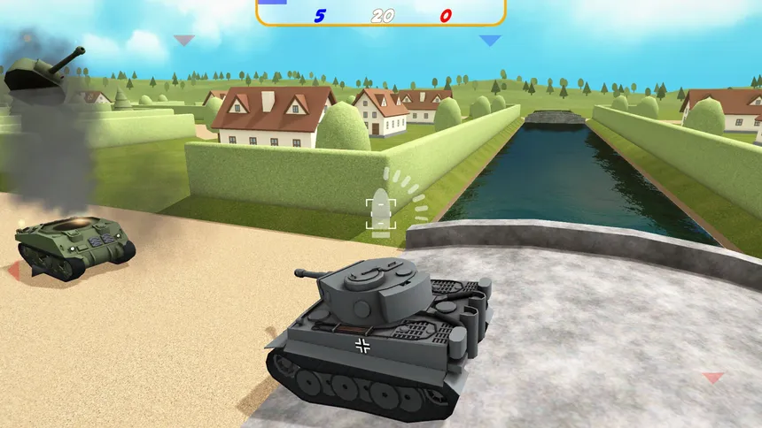 Скриншот 4 к игре Battle Tanks: Arena
