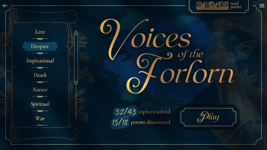 Скриншот 7 к игре Poems & Codes
