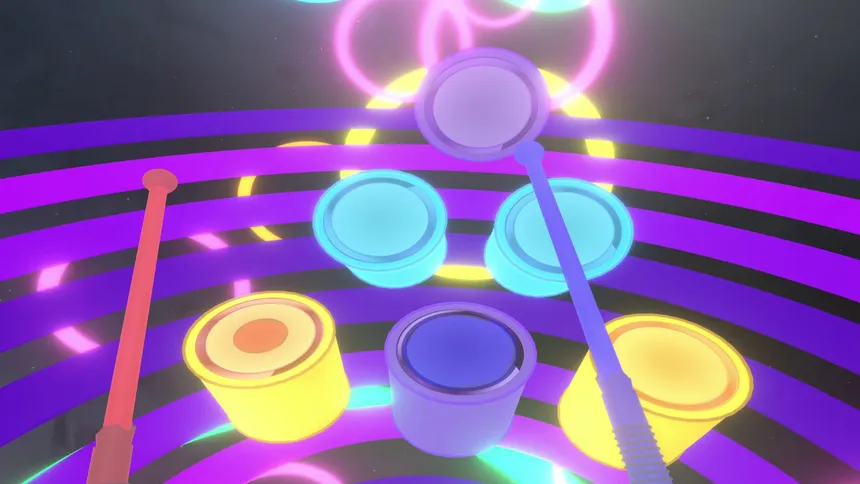 Скриншот 8 к игре Neon Music Drums