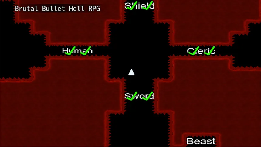 Скриншот 1 к игре Brutal Bullet Hell RPG