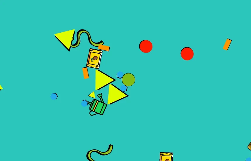 Скриншот 3 к игре Sticky Shapes