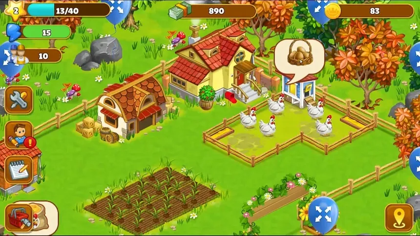 Скриншот 2 к игре Farm Day 2023