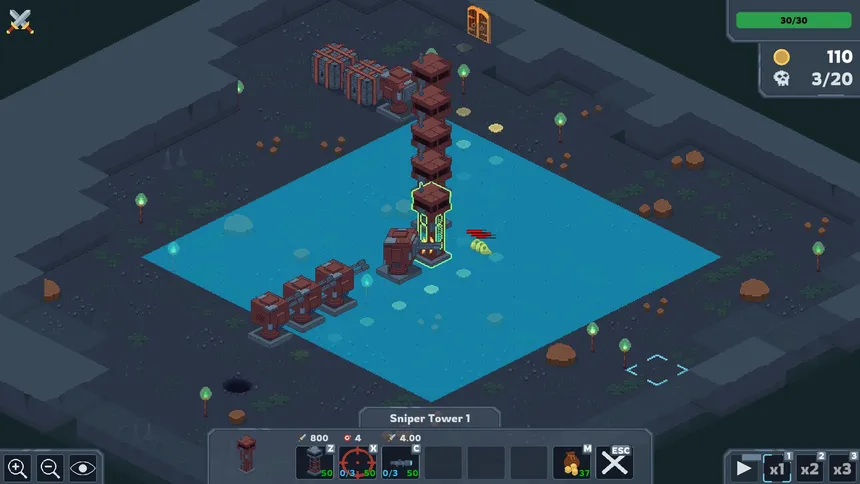 Скриншот 1 к игре Hold The Door