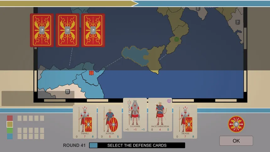 Скриншот 6 к игре Wars of Cards: ROMA