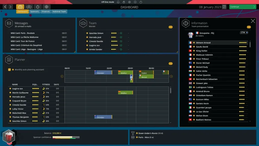 Скриншот 4 к игре Pro Cycling Manager 2023