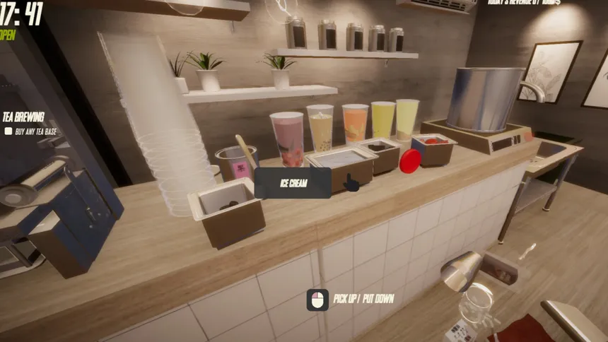 Скриншот 2 к игре Boba Tea Shop Simulator