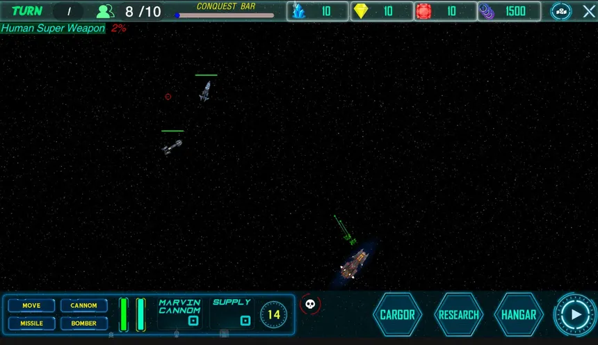 Скриншот 2 к игре MARTIAN CONQUER