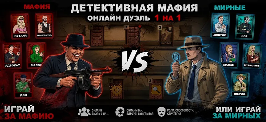 Скриншот 1 к игре Мафия шахматы (Жмурки)