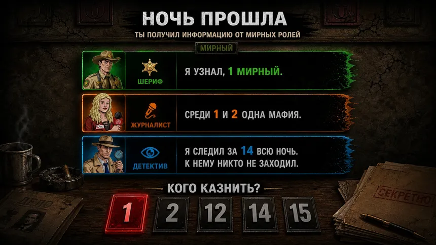 Скриншот 4 к игре Мафия шахматы (Жмурки)
