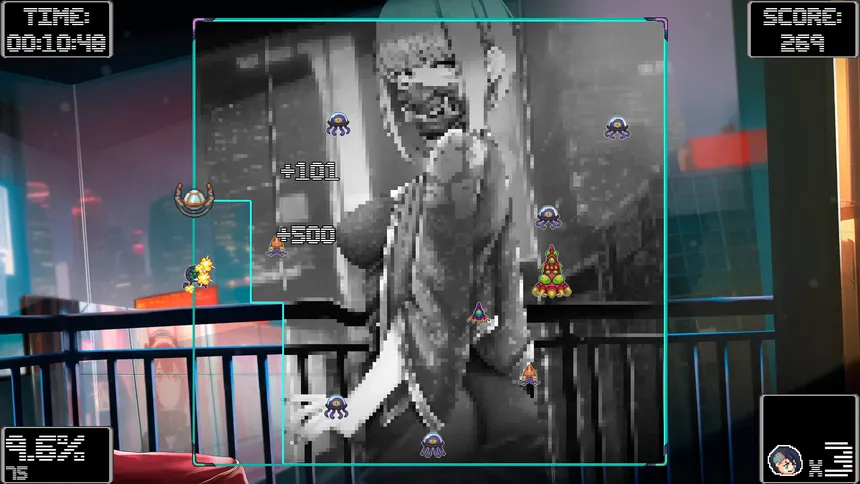 Скриншот 1 к игре Waifu Space Conquest