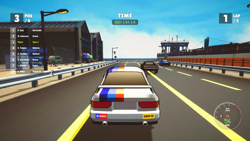 Скриншот 3 к игре Toon Toon Racing