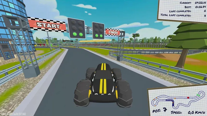 Скриншот 2 к игре Build and Drive Racing