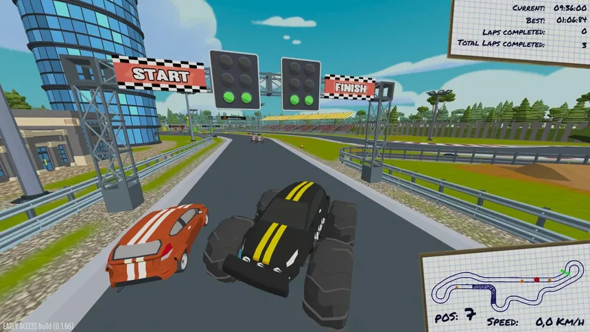 Скриншот 8 к игре Build and Drive Racing
