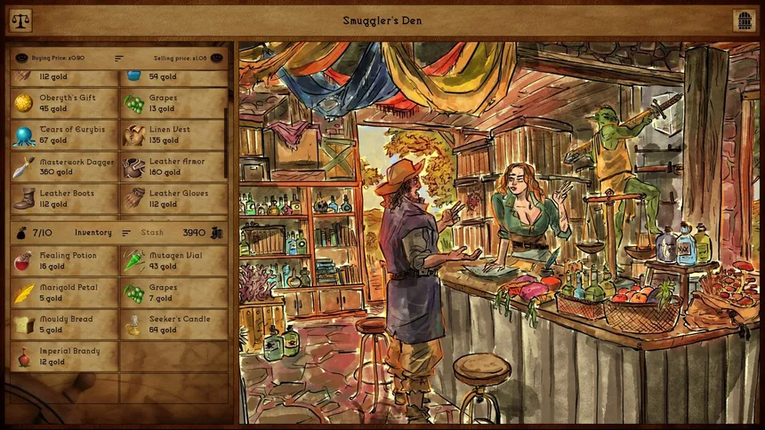 Скриншот 3 к игре Grim Tides - Old School RPG