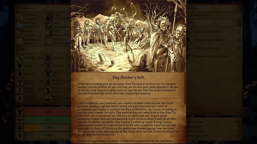 Скриншот 7 к игре Grim Tides - Old School RPG