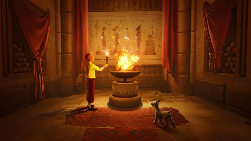 Скриншот 5 к игре Репортер тинтин: сигары фараона
