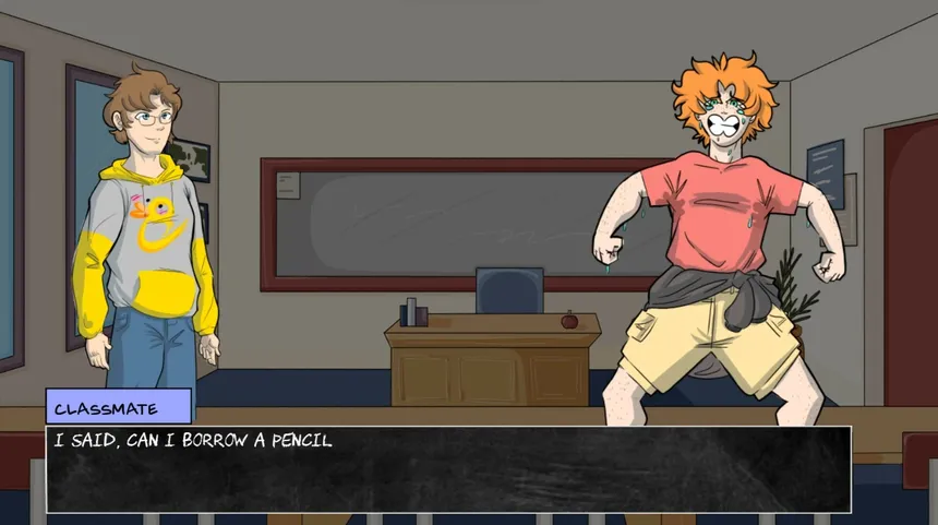 Скриншот 1 к игре Pencil Plus: The Wrath of The Spankster