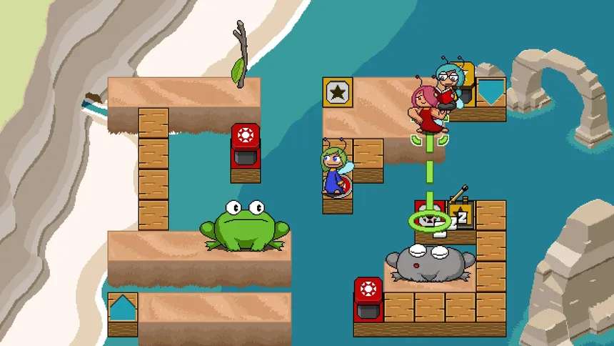 Скриншот 3 к игре Poke ALL Toads