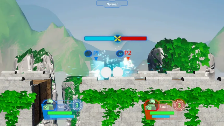 Скриншот 2 к игре Clash of Digital : Rumble Smash