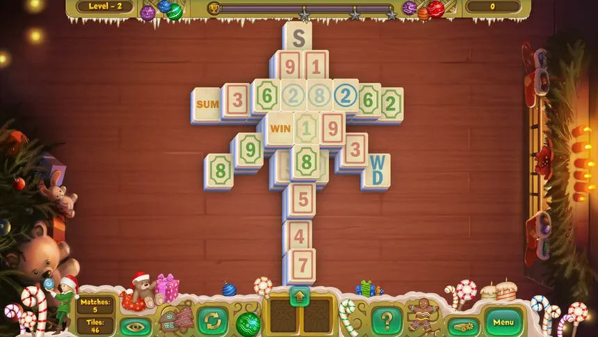 Скриншот 1 к игре Christmasjong