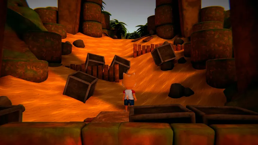 Скриншот 2 к игре Adventures of Steve the Cat