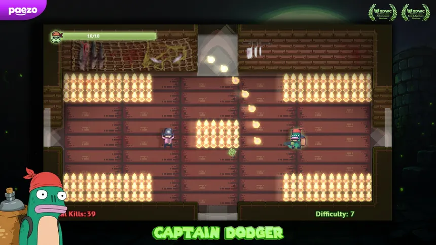 Скриншот 2 к игре Porkotyler's Captain Dodger