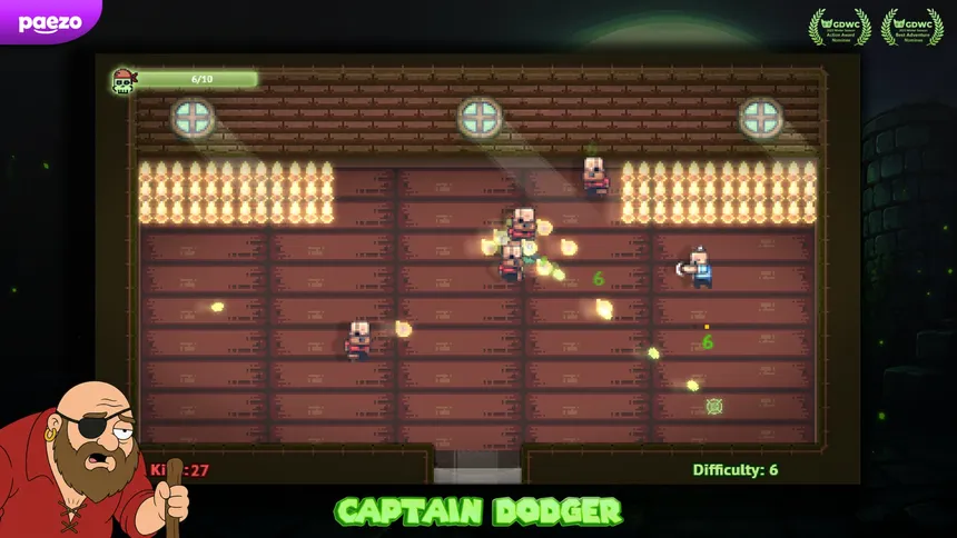 Скриншот 5 к игре Porkotyler's Captain Dodger